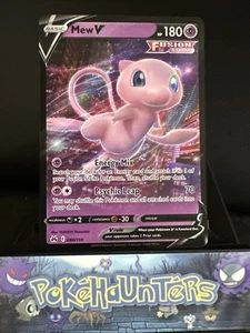 Pokemon Card Mew V 060/159 Crown Zenith Half Art Ultra Rare Near Mint - Picture 1 of 2