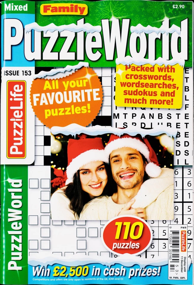 PUZZLE WORLD MAGAZINE NO 153 - Image 1 of 1