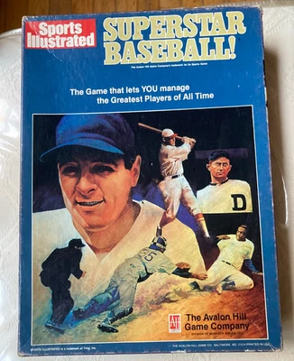 1978 Avalon Hill Sports Illustrated Games Superstar Baseball MLB Board Game - Image 1 of 4