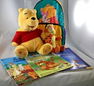 Rucksack Plus Winnie Puuh & Plüsch Tigger 3 Bücher Menge 5 - Bild 1 von 12
