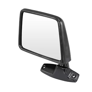 Black Driver Side Manual Mirror Manually Fold For 1983-92 Ford RANGER BRONCO II - Picture 1 of 11