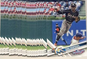 (60) 2017 Topps Opening Day DEE GORDON Base Card LOT Marlins #181 - Picture 1 of 1