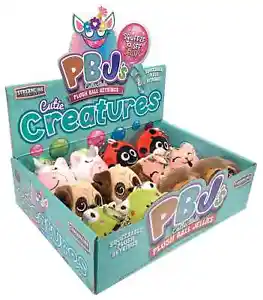 PBJs Plush Ball Jellies Keyring Series - Cutie Creatures - Picture 1 of 7
