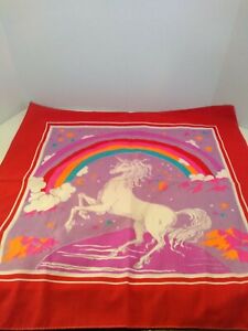 Vintage Rainbow Unicorn Bandana USA