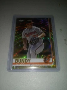 DYLAN BUNDY 2019 TOPPS CHROME GOLD REFRACTOR #D 9/50 LOOK@STORE - Picture 1 of 1