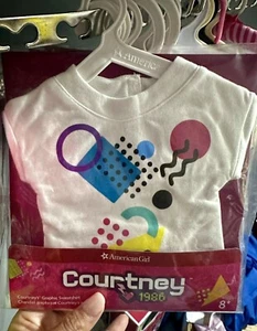 American Girl COURTNEY GRAPHIC SWEATSHIRT - NEW IN ORIGINAL SEALED AG PACKAGE - Picture 1 of 1