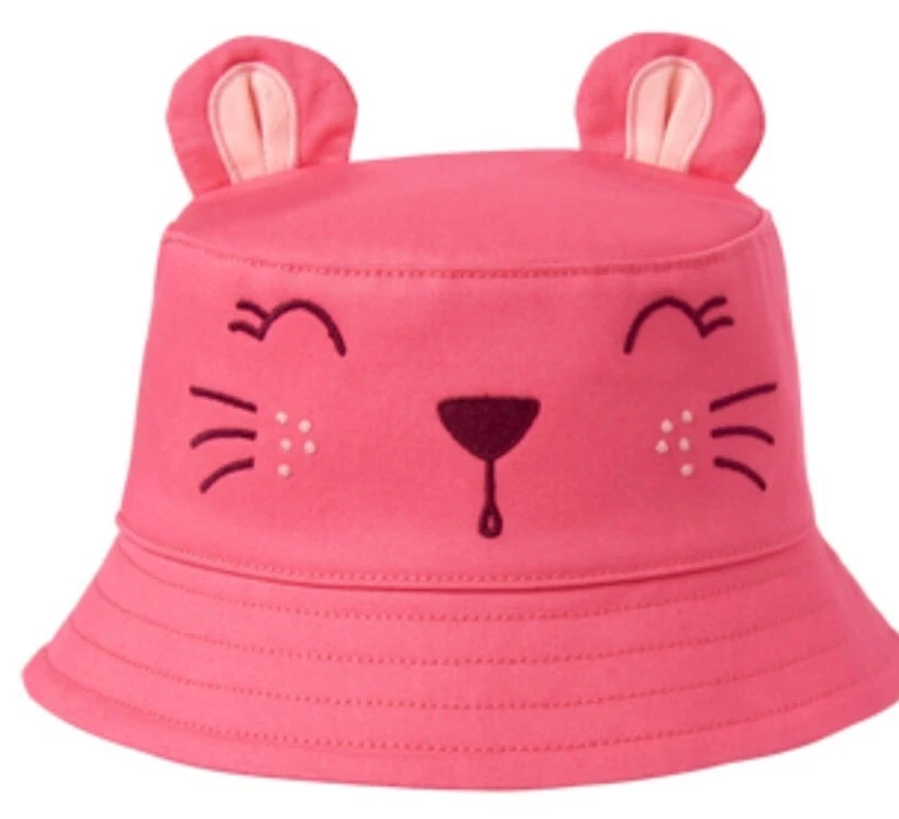 Новый Gymboree сафари Twirl розовый лев ведро шляпа новый с Ярлыками девочек 0-12 M - Изображение 1 из 1