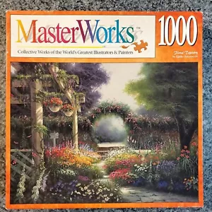 NUOVO RoseArt MasterWorks ARAZZO FLOREALE 1000 pezzi puzzle VINTAGE SIGILLATO - Foto 1 di 6