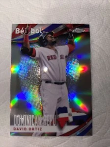 2021 Topps Chrome David Ortiz Beisbol Insert #B-2 Red Sox - Picture 1 of 2