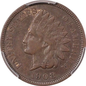 1908-S PCGS XF45 Choice XF Indian Cent - Key Date, PQ for Grade, Original! - Picture 1 of 4