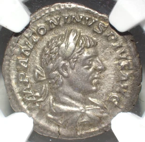 🔥 AD 218-222 ROMAN EMPIRE (Elagabalus) AR Denar NGC Certified - Bild 1 von 11