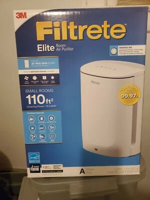 *NUEVO* Purificador de aire Filtrete Elite Room 3 velocidades 110 pies cuadrados verdadero purificador de aire HEPA  Foto 1 de 2