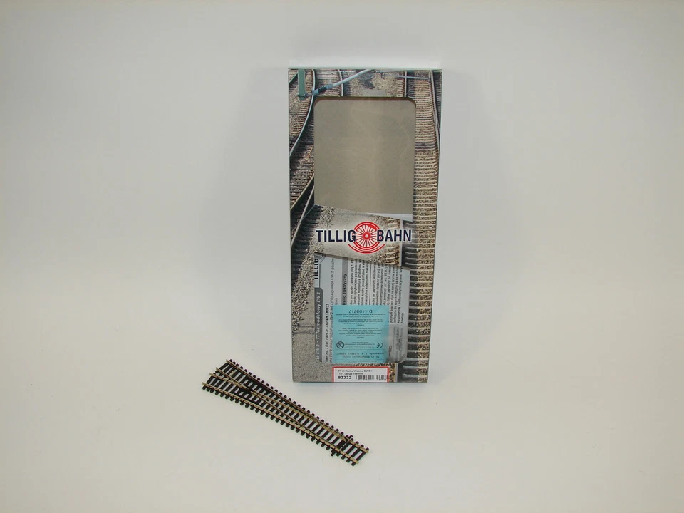 Tillig TT 83332 - EW2 links Weiche 15° Länge 166 mm   Neuware - Bild 1 von 1