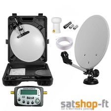 Maxx HD Mobile Camping Sat-Anlage im Koffer - Grau