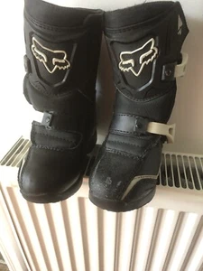 Fox Pee Wee Motocross Boots - Picture 1 of 4