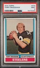 1974 TOPPS #470 TERRY BRADSHAW PSA 9 MINT  *** ONLY 1 GRADED HIGHER