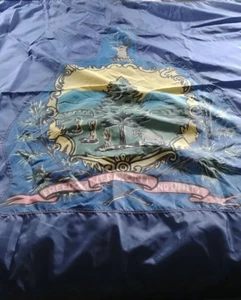 Vintage Original Vermont State Flag Freedom and Unity The Green Mountain - Picture 1 of 5