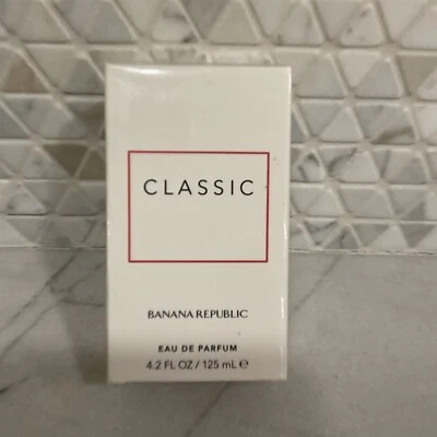 Classic by Banana Republic Eau De Parfum 4,2 oz/125 ml spray novo com caixa - Imagem 1 de 2