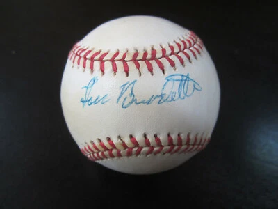 Lou Burdette Autograph Signed Baseball Ball Boston Braves JSA (B2) - Image 1 of 3