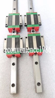 2 pcs HGR20-1500mm Linear rail & 4 pcs HGW20CC Block Bearing - Image 1 of 3