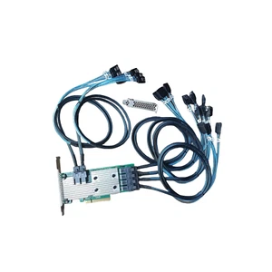 NEW LSI Logic Controller Card IT Mode 9305-24i 24-Port SAS 12Gb/s 6* 8643 SATA - Picture 1 of 6