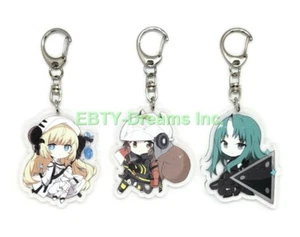 Set of 3 Arknights Anime Acrylic Keychain Lappland, Hoshiguma, Shaw - Picture 1 of 2