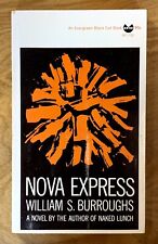 Nova Express by William S. Burroughs - VG+ vintage 1965 Black Cat pb, Beat Gen
