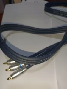 Component RCA Video Audio Radio Shack 1.8 metres Bonus 3 Way Adaptor - Picture 1 of 10
