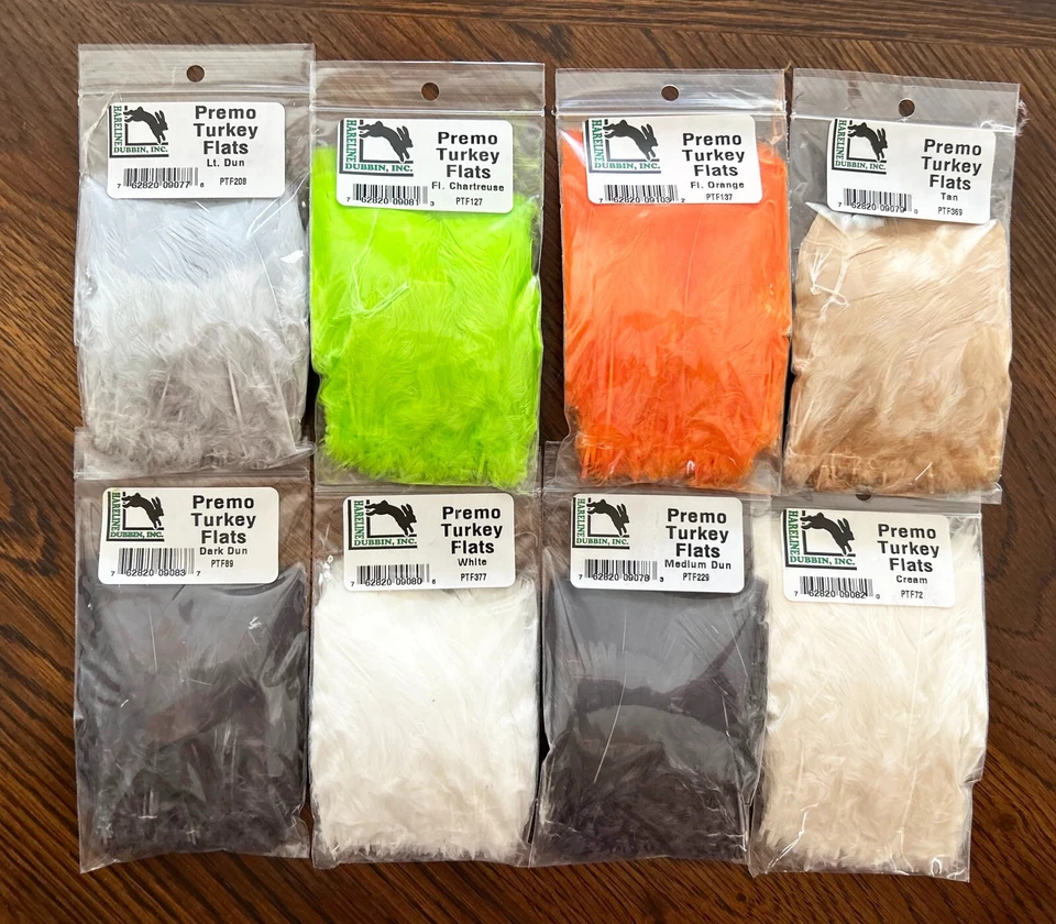 HARELINE DUBBIN, INC. Premo Turkey Flats - Hareline