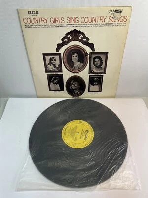 Country Girls Sing Country Songs Vinyl Record LP 1966 RCA Camden LP AUS Press. - Image 1 of 4
