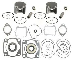 1999 Arctic Cat ZL 600 SPI Pistons Bearings Full Gasket Kit Crank Seals Std 78mm - Picture 1 of 12