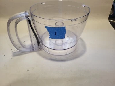Black + Decker FP1600b FP1800b Food Processor Work Bowl Used Workbowl Plastic 1 - Image 1 of 3