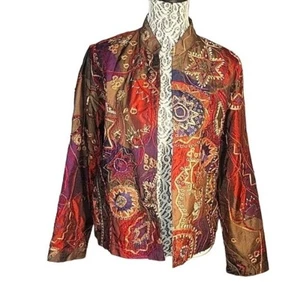 Bestickte Jacke Bohemian Style Festival Party Anlass einzigartiges Design - Bild 1 von 6