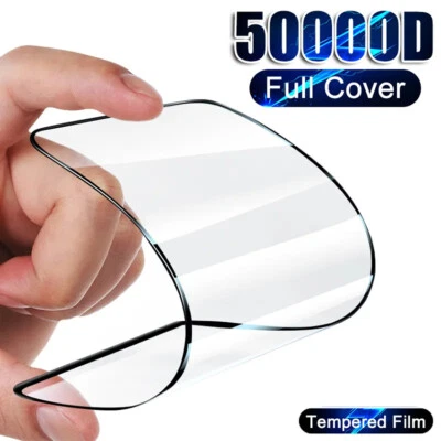 Screen Protector For Samsung S24 S23 Ultra S22 S21 Curved Tempered Glass 3D Film - Image 1 of 4