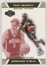 2007-08 Topps Co-Signers Gold Red /109 Jermaine O'Neal Troy Murphy #7.2