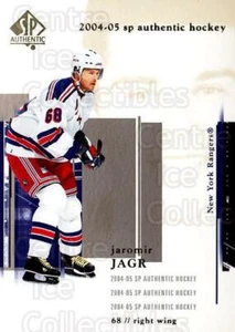 2004-05 SP Authentic #57 Jaromir Jagr - Picture 1 of 1