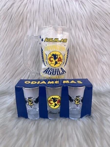 Taza de cerveza de vaso Club América Soccer Team - Imagen 1 de 9
