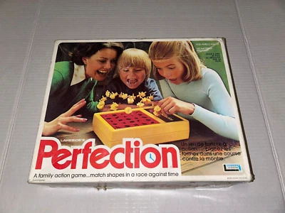 Juego de mesa vintage 1977 PERFECTION 100% COMPLETO EN EXCELENTE ESTADO FUNCIONANDO Foto 1 de 4