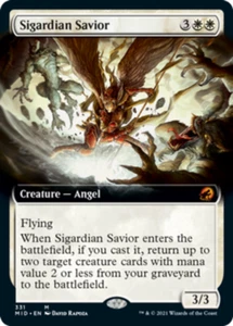 [1x] Sigardian Savior - Extended Art - Near Mint, English - MID Showcase MTG Mag - Picture 1 of 1