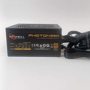 Rosewill 550w PHOTON-550 80 Plus Gold 550W Fully Modular Power Supply - Picture 1 of 8