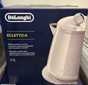 De'Longhi DeLonghi Wasserkocher Anti Kalk Filter Eclettica 3000W 1,7L weiß - Bild 1 von 6