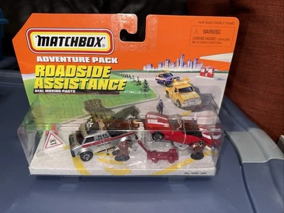 1997 Matchbox Adventure Pack Roadside Assistance Tow Truck & 1969 Chevy Camaro - Image 1 of 4