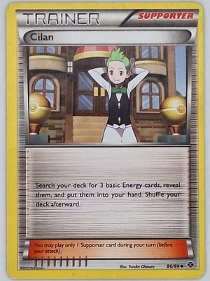 Cilan 86/99 Pokemon - Black and White Next Destinies MP - Image 1 of 2