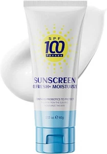 SPF 100 Sonnenschutzfaktor Creme UVB/UVA Schutz Gesicht Sonnenschutz - Bild 1 von 9