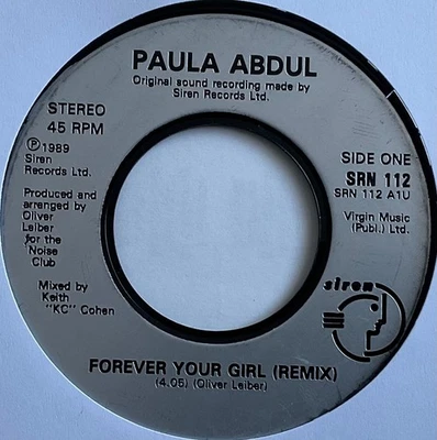 Paula Abdul - Forever Your Girl - 7” Vinyl Single - Image 1 of 3