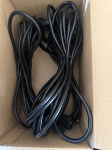 3 x 1.5M Kettle Lead Cable IEC C13 UK Plug with 3 x 5 M C13-C14 extension- LOT - Afbeelding 1 van 3