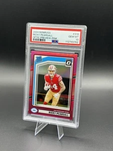 2024 PANINI DONRUSS RICKY PEARSALL OPTIC PREVIEW- PINK PSA 10 GEM MT 🔥 - Picture 1 of 2