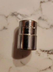SNAP ON 1/4" drive 7/16" Shallow 6-Point Chrome Socket # TM14 - Picture 1 of 5