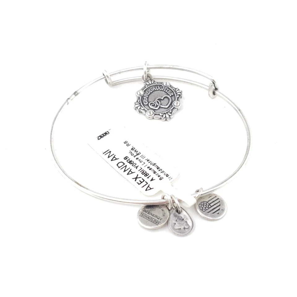 Alex and Ani Because I Love You Granddaughter III Bracelet Rafaelian Silvernwtbc