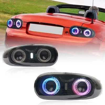 Conjunto de luces traseras LED SINDAR RGB transmisor dinámico para Mazda MX-5 NC 2005-2015 Foto 1 de 4